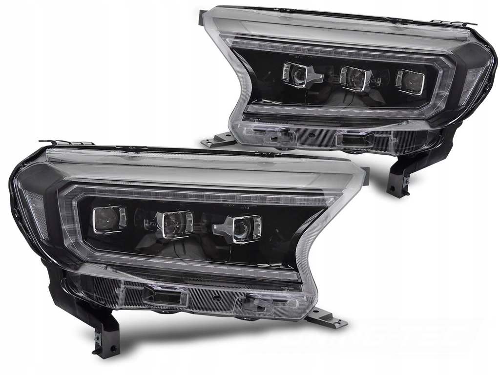 фото №1, Фара лампа kpl vland full led neon тюнинг ford ranger v 5 mk5 lift 16-