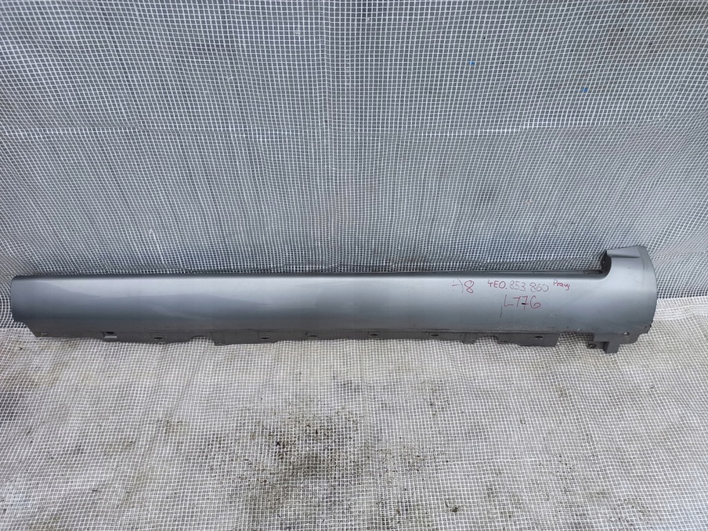 фото №1, Audi a8 d3 короткий молдинг поріг права ly7g