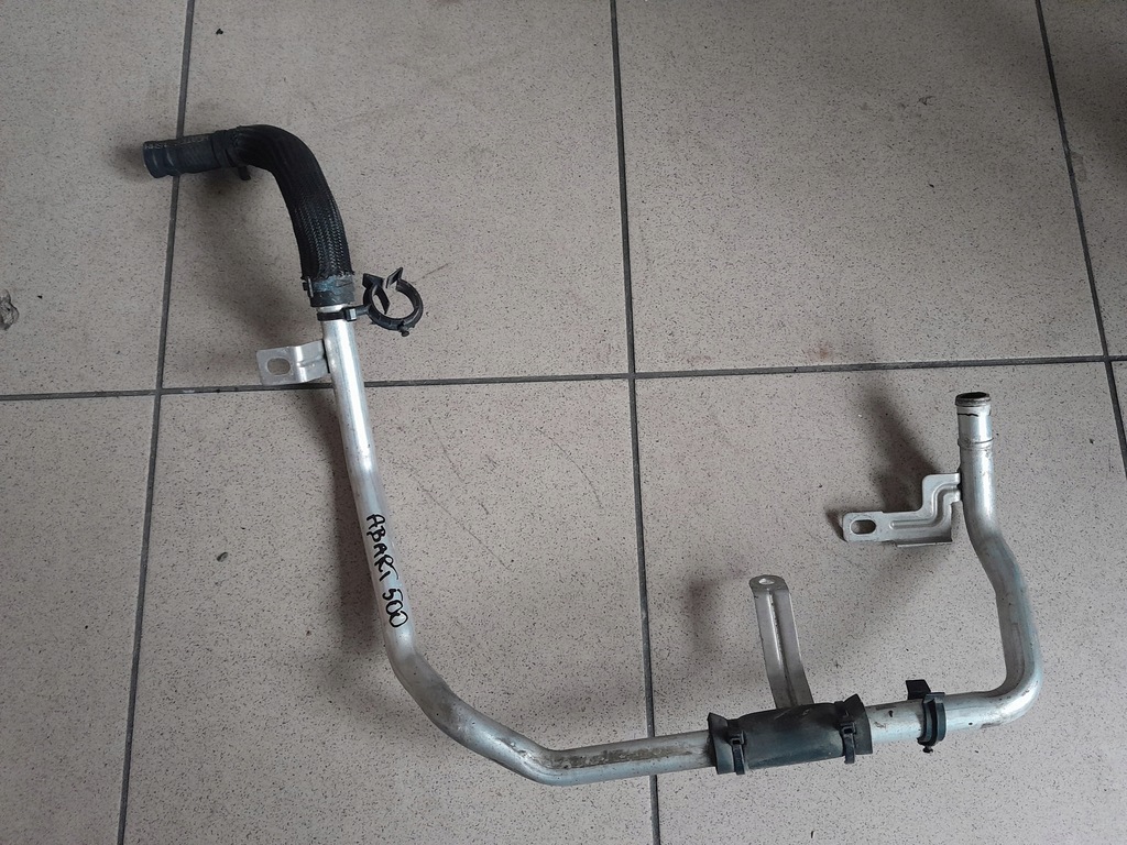 фото №1, Fiat 500 595 abarth 2015r 1.4t usa шланг трубка wąż магистраль wody