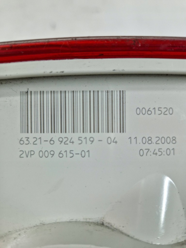 фото №8, Bmw 1 e82 e88 лампа левая задняя 6924519