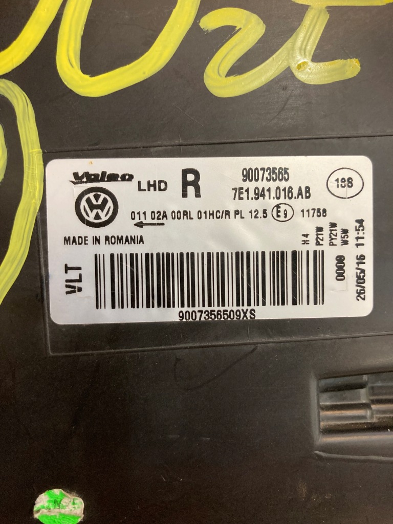 фото №12, Vw t6 transporter 15- фара лампа правая перед