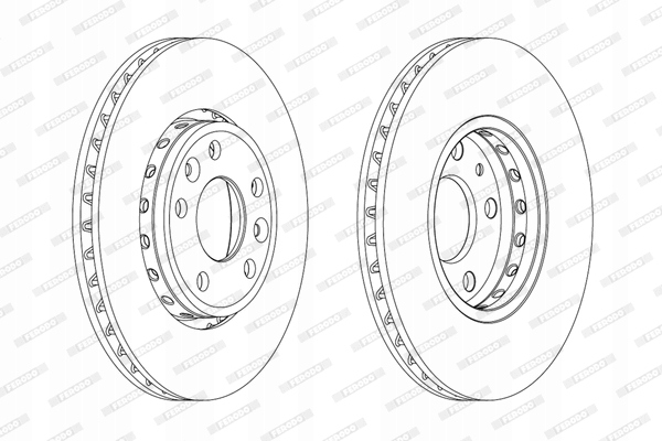 Купити Диск гальмівна ferodo ddf1726c