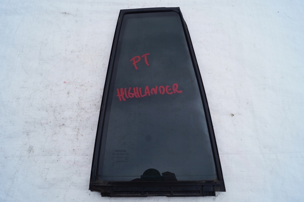 фото №1, Стекло стекло дверь задняя правая toyota highlander ii