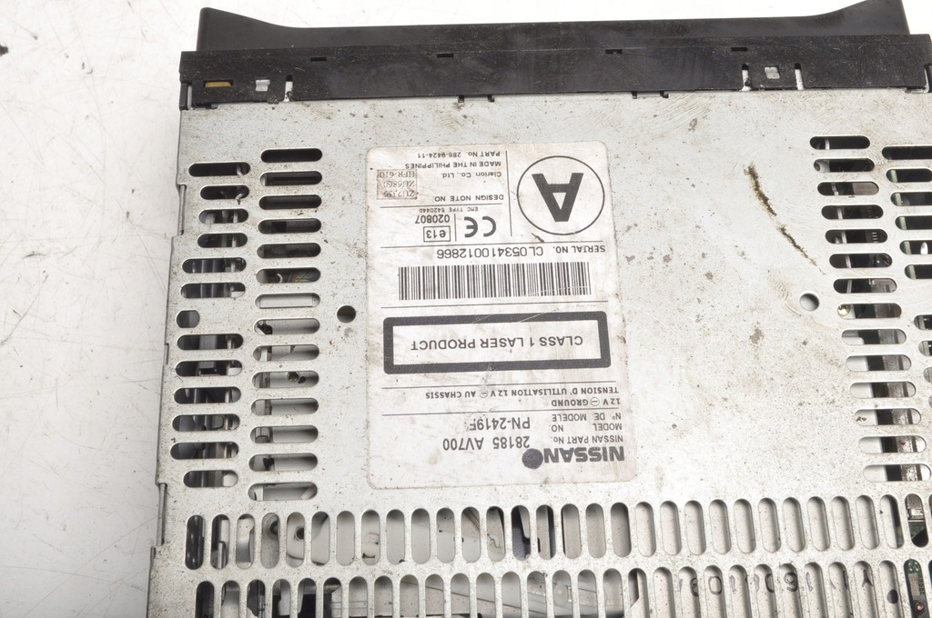 фото №6, Nissan primera p12 считыватель навигации 28185av700