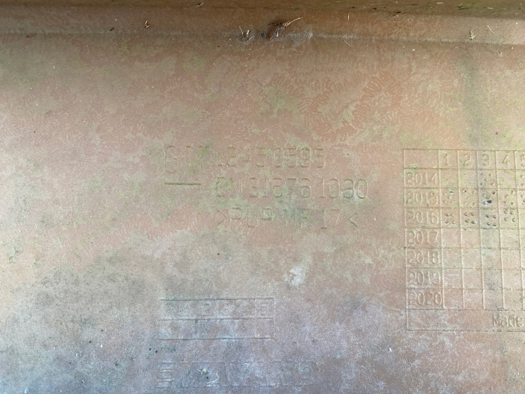 фото №10, Opel adam opc спойлер диффузор бампера задняя 13450595 оригинал