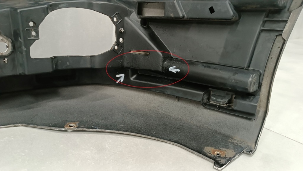 Бампер передні  mercedes sl w230 r230 рестайлінг  08-11 / + абсорбер Недорого