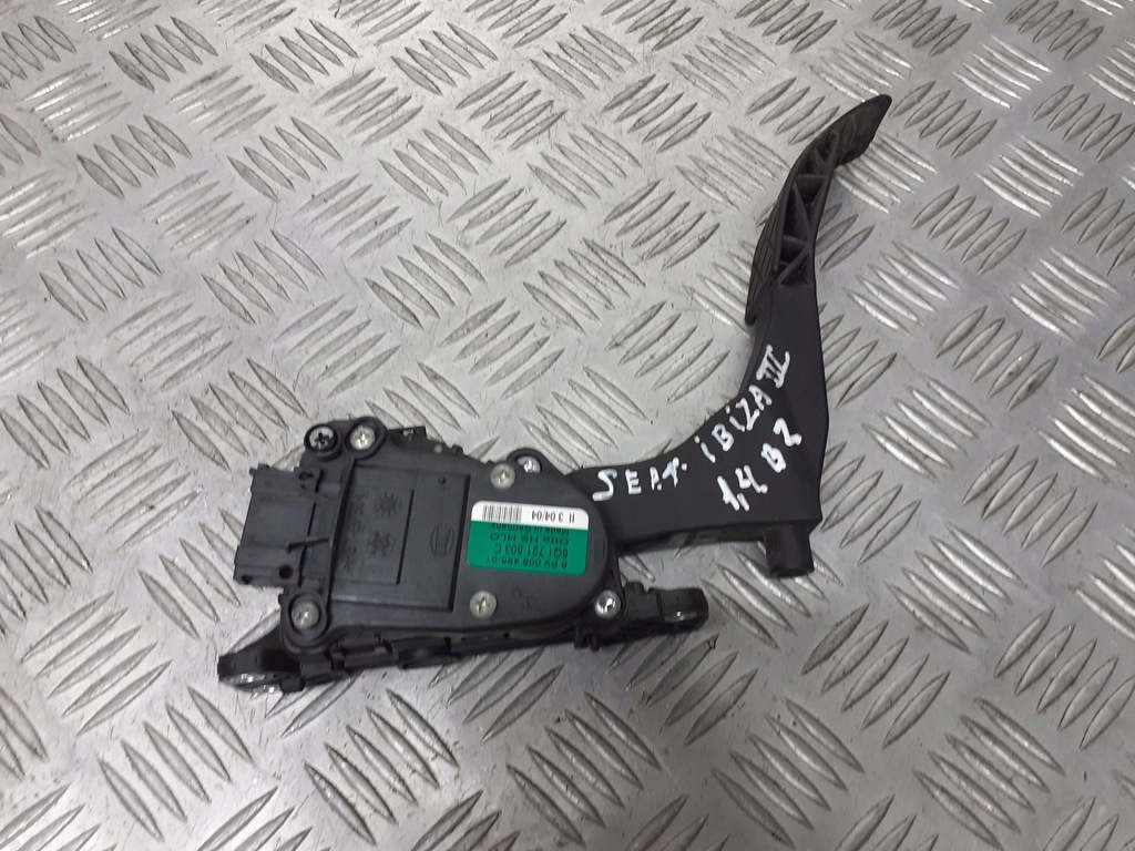 фото №1, Потенциометр газа seat ibiza iii 1.4 6q1721503c