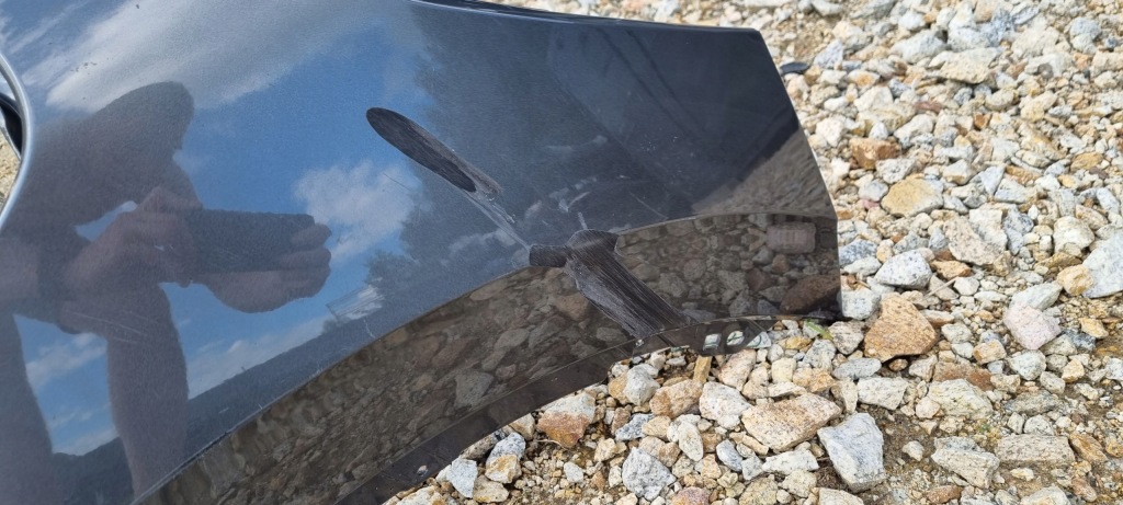 Vw touareg iii r-line бампер перед оригинал e206 с Разборки