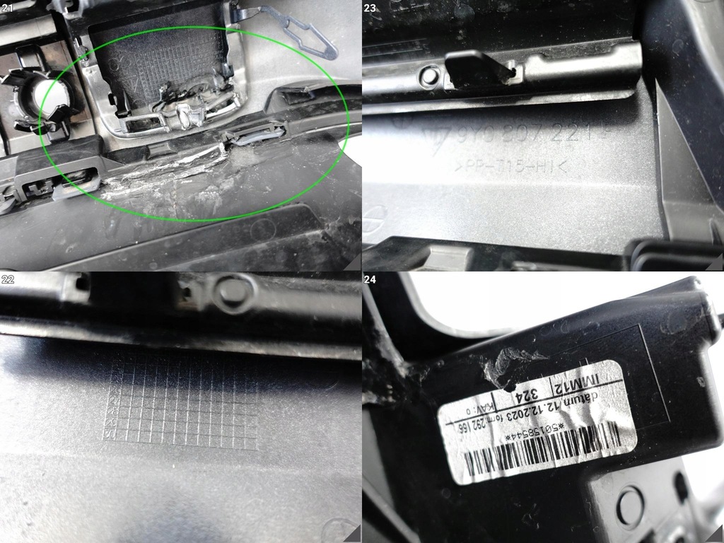 фото №10, Porsche cayenne iii e3 9y0 gts coupé / suv lift 23- бампер + решётки перед