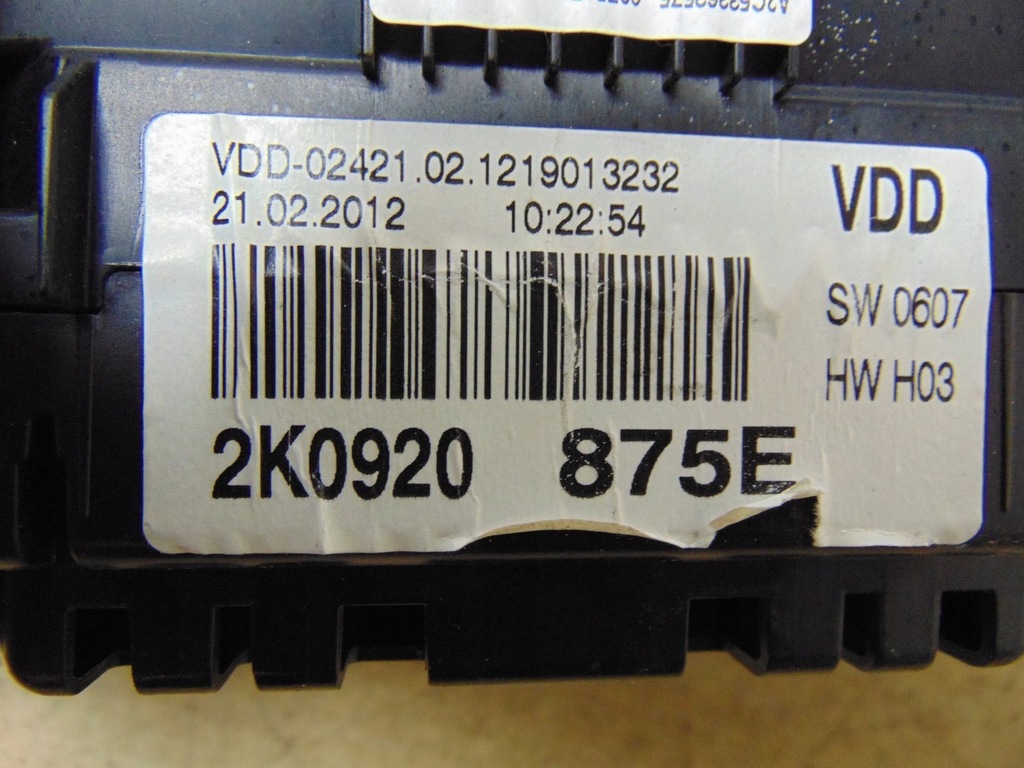 фото №15, Лічильник приладова панель vw caddy iii 2010- 2.0tdi 4motion