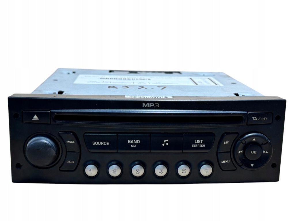 Купить Радиопроигрыватель радио citroen c3 c4 picasso 9665918977