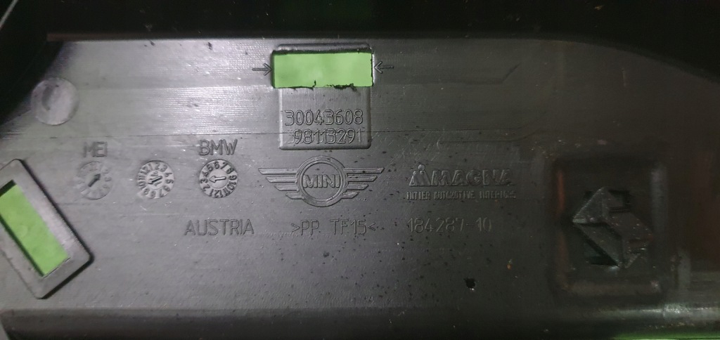 фото №4, Mini r60 countryman тунель консоль середня 9811329