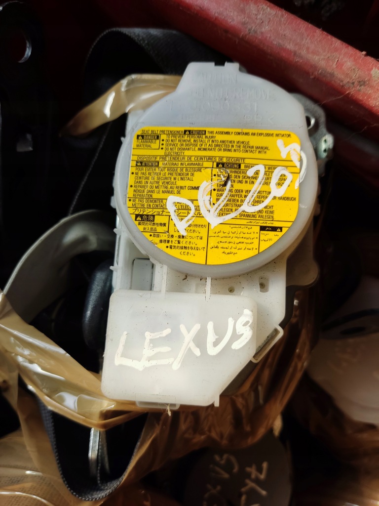 фото №4, Pas безпеки lexus is 250 перед задня лівий правий