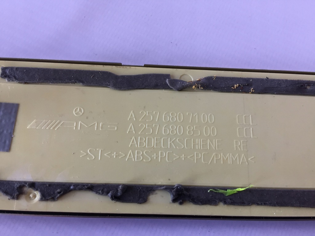 фото №5, Mercedes cls c257 молдинг накладки декоративные порог