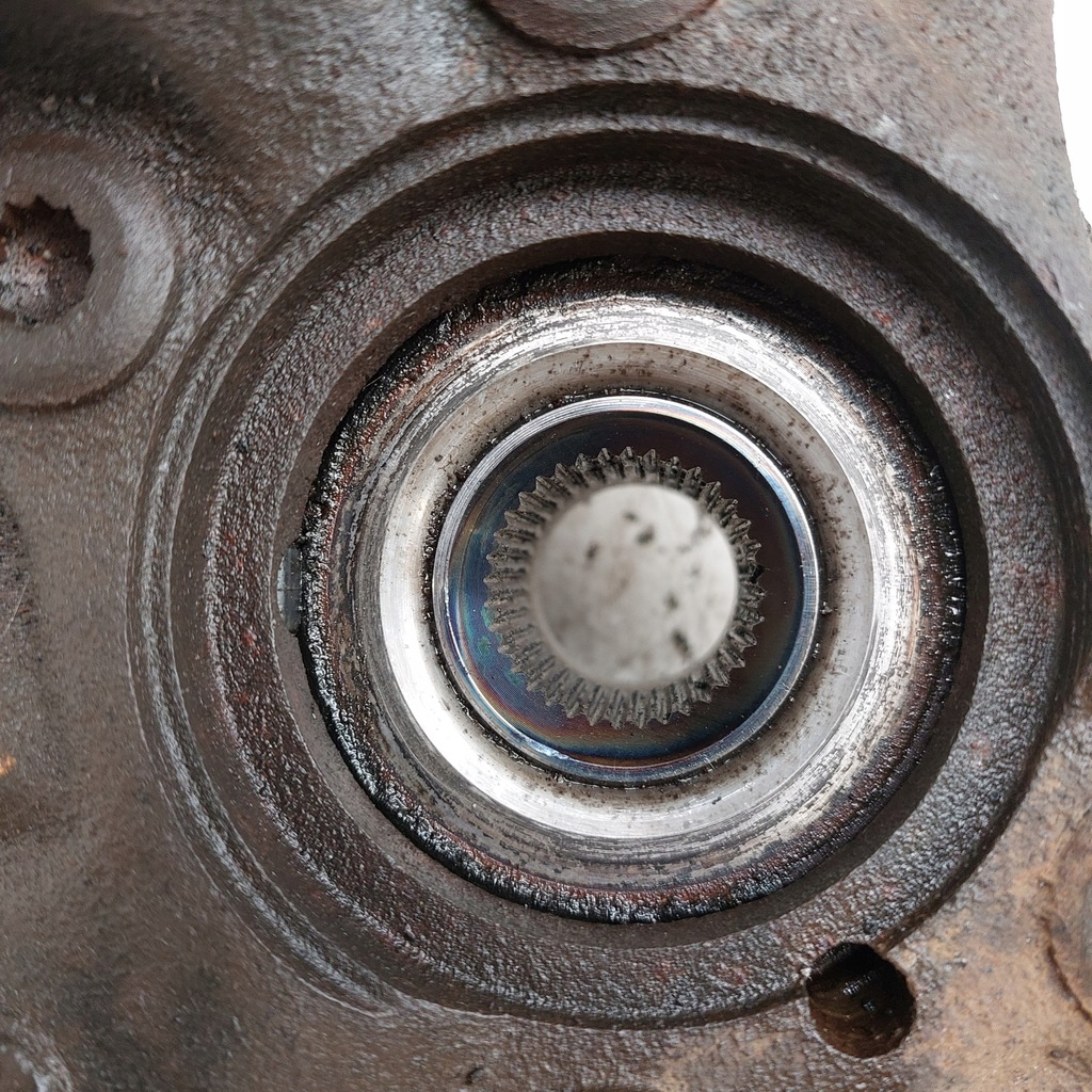 фото №10, Volkswagen vw passat b7 usa 1,8tsi поворотный кулак левая передняя