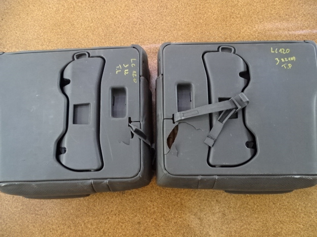 фото №6, Land cruiser 120 04r сидіння заднє сидіння iii ряд шкіра з ремені