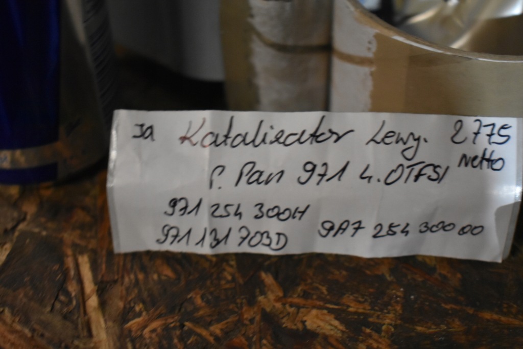 фото №5, Idealny каталізатор лівий porsche panamera 971 4.0tfsi 1