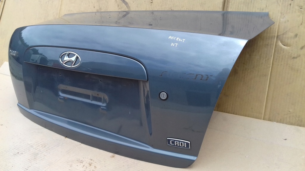 фото №4, Кришка багажника задня задня hyundai accent iii sedan 05-10 lak. nt