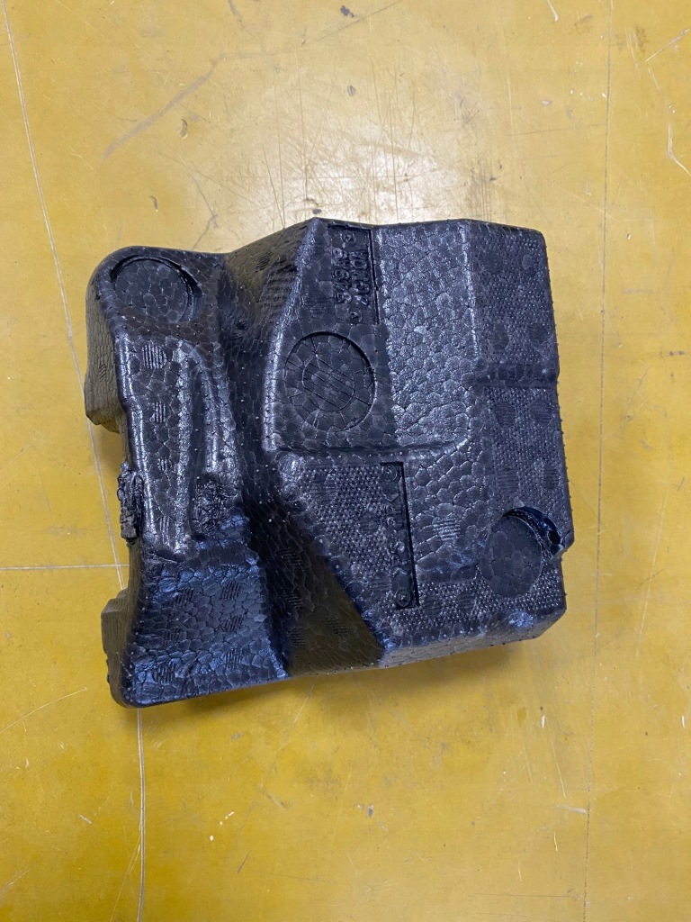 фото №3, Левый пенополистирол вкладыш багажника задняя infiniti q50