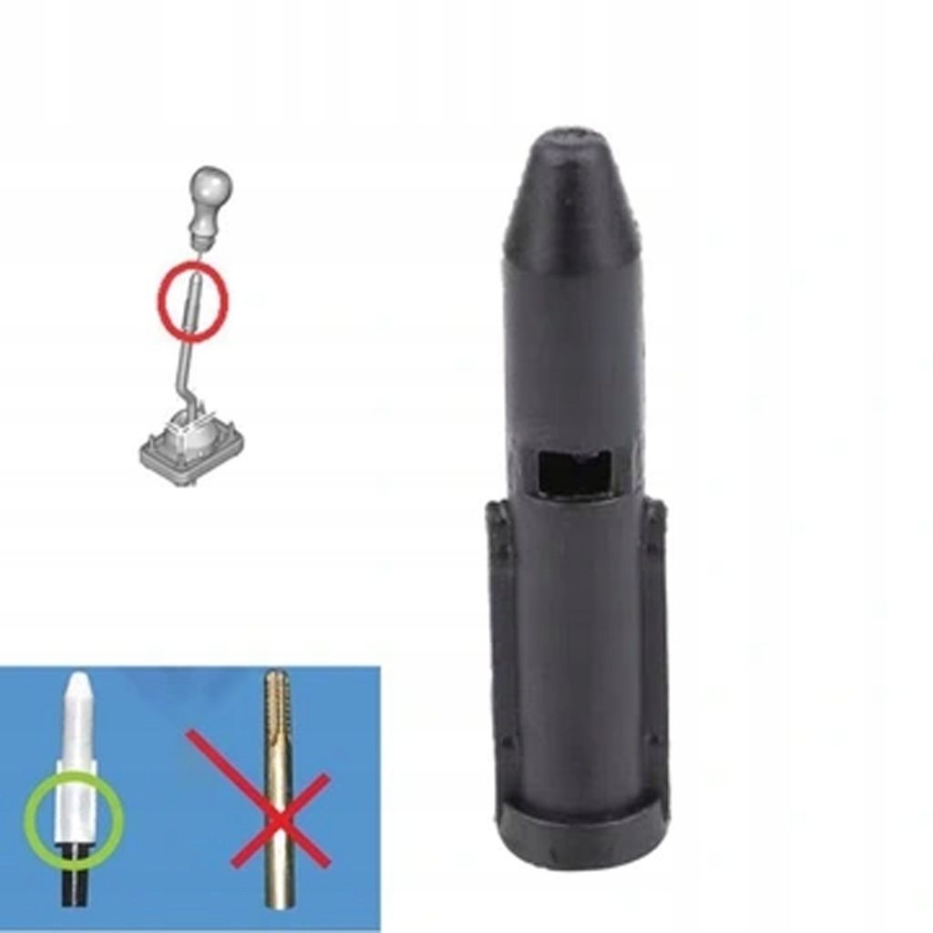 фото №3, Адаптер пластик кронштейн тяга рычаг переключения передач переключения передач renault dacia opel