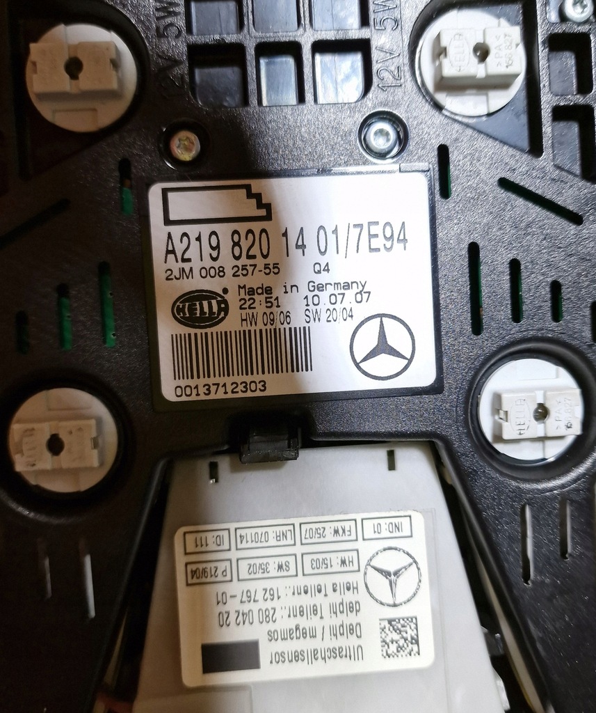 фото №5, Лампа стельовий mercedes cls w219