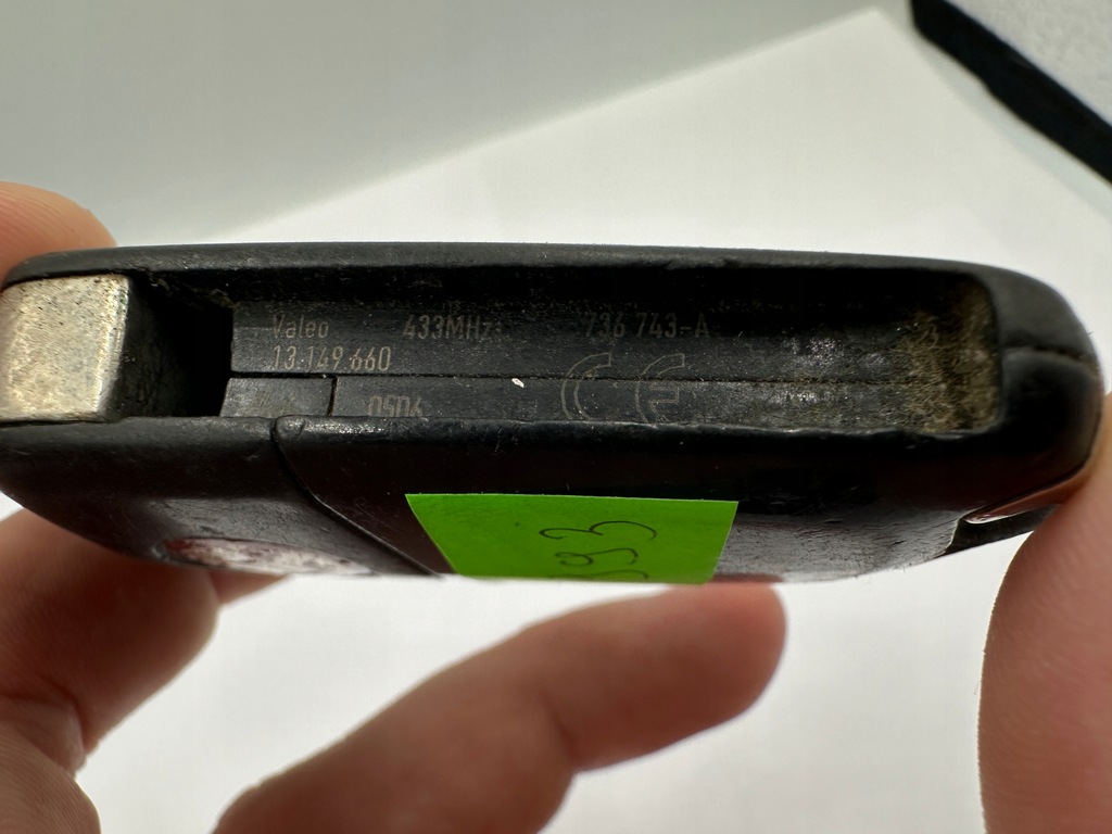 фото №7, Ключ ключ pilot opel astra h vectra c signum valeo 13149660