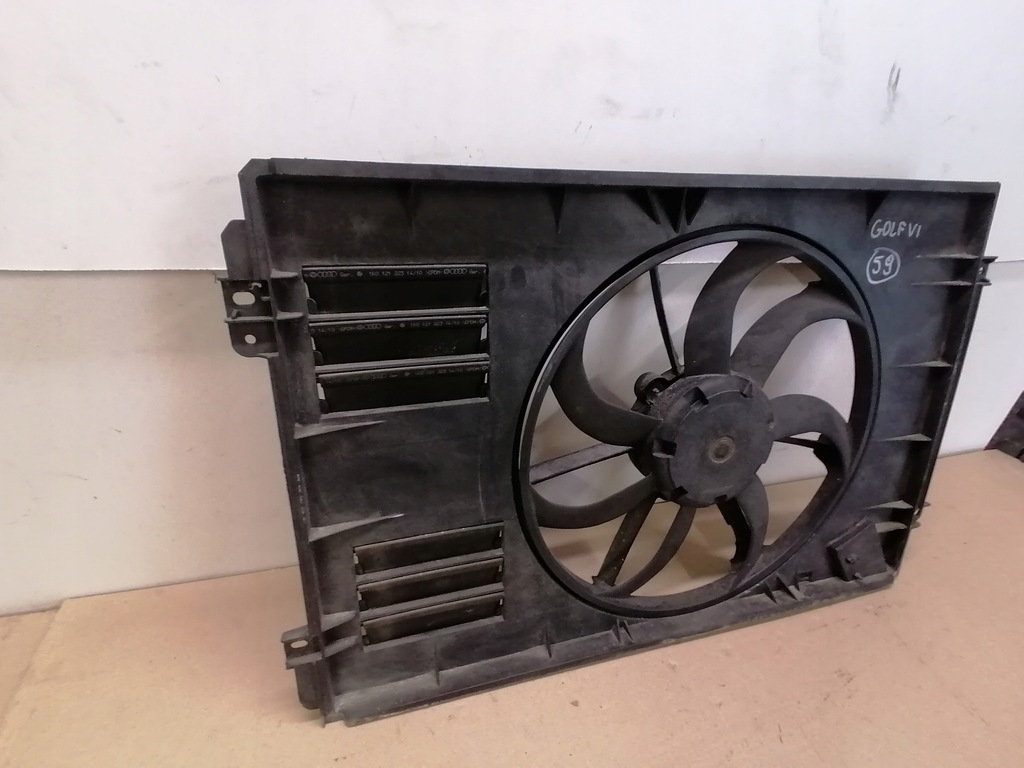 фото №9, Корпус вентилятора audi a3 1.6tdi 03-