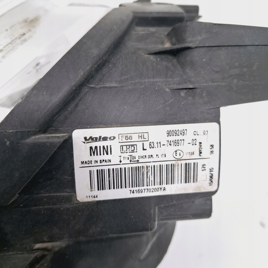 2016 mini one - cooper f56 f55 фара 7416977 Доставка