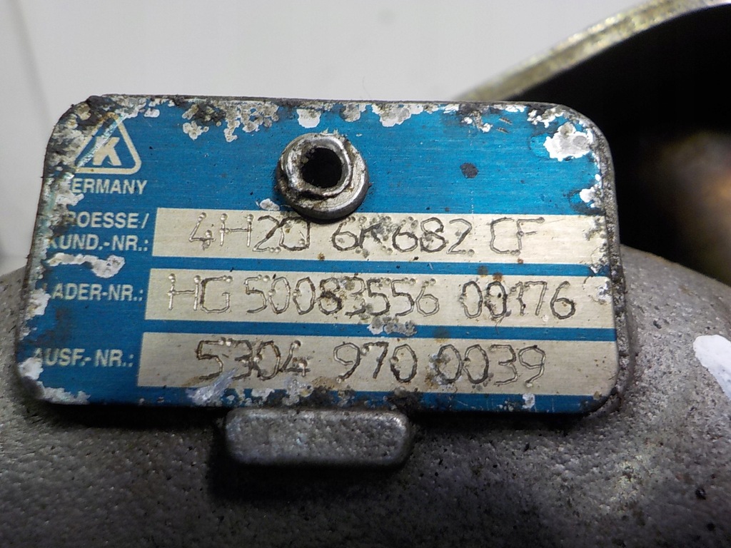 фото №7, Land rover discovery iii 2.7 tdv6 турбонагнітач турбіна 53049700039