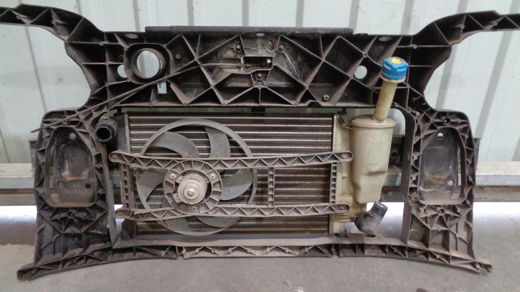 фото №8, Pas передній радіатор fiat panda 2 ii 1.1 8v 1.2 8v 2003-2012r.