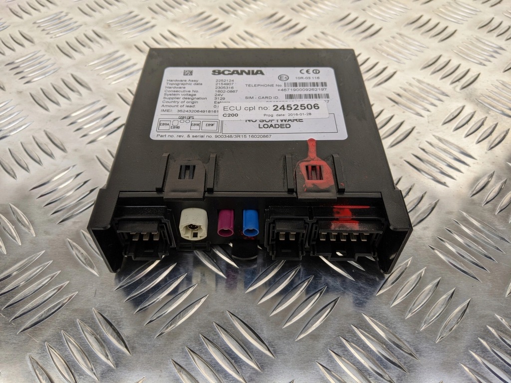 фото №1, Блок управления связи антенна gps scania r