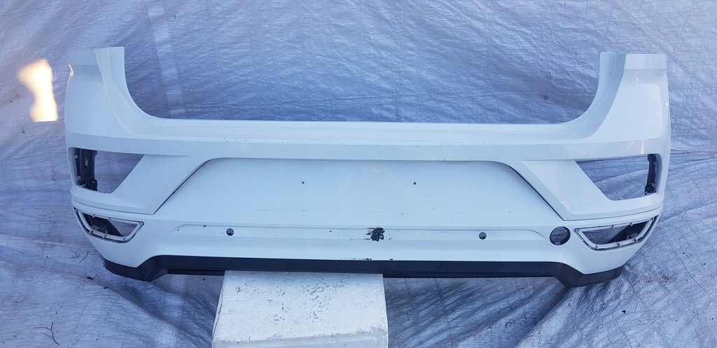 фото №1, Vw t-roc r-line 17-21 бампер задняя задний pdc