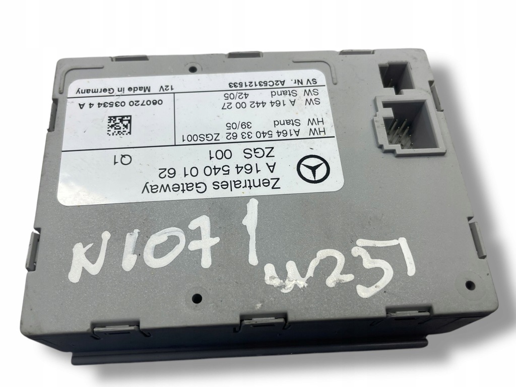 фото №1, Модуль блок керування шлюз mercedes gl x164 ml w164