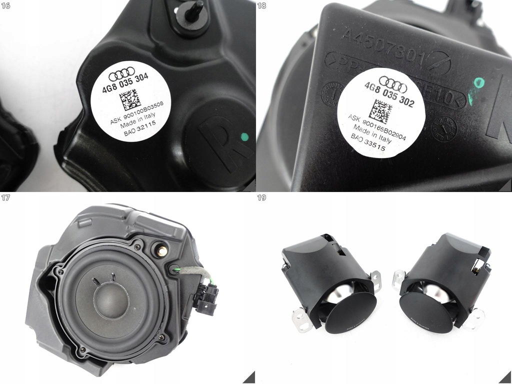 фото №8, Audi rs7 s7 a7 4g8 c7 10-18 lift набор динамиков усилитель bang & olufsen