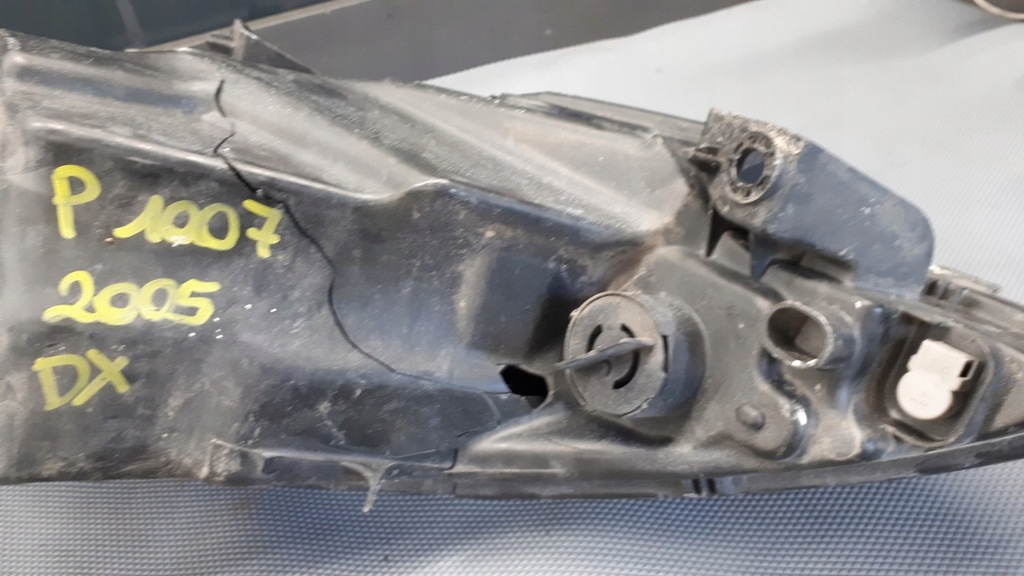 фото №11, 9644997180 фара правый peugeot 1007 valeo