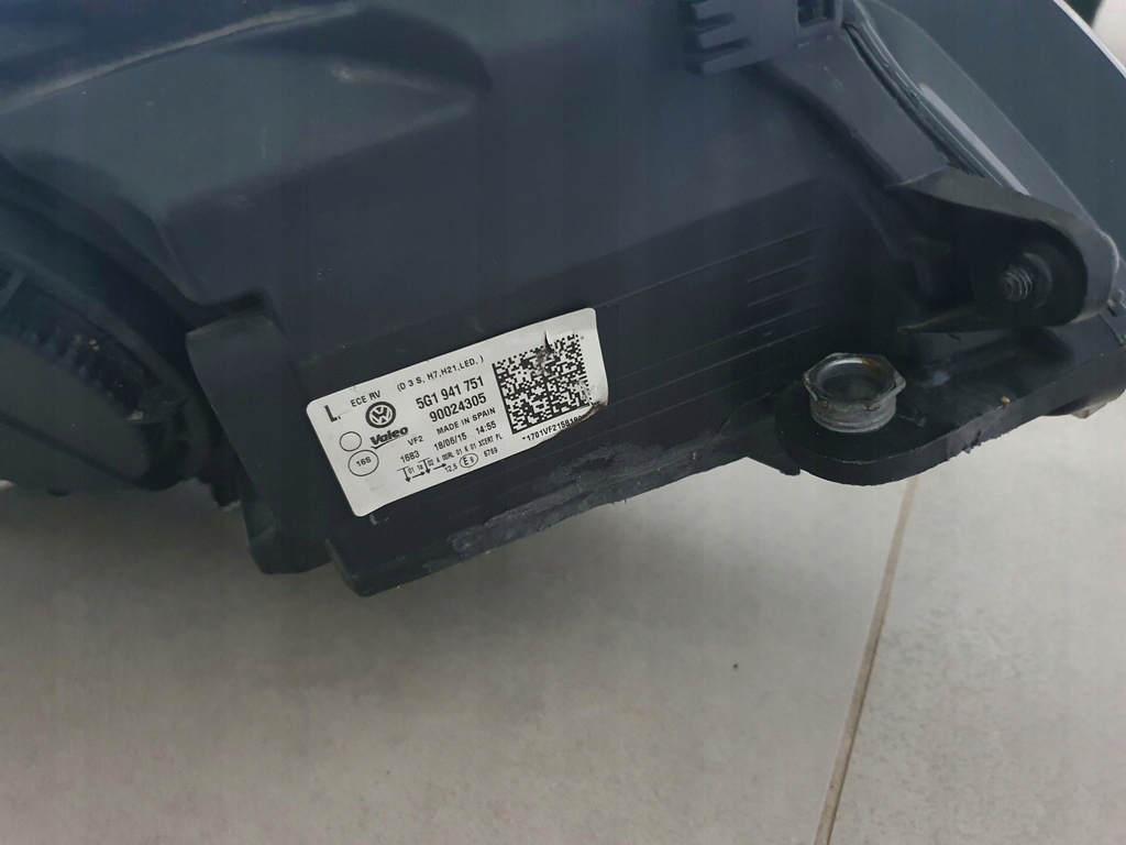 фото №7, Лампи передні vw golf vii