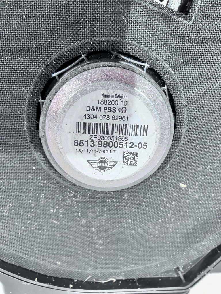 фото №2, Динамік низькочастотний mini countryman r60 9800512