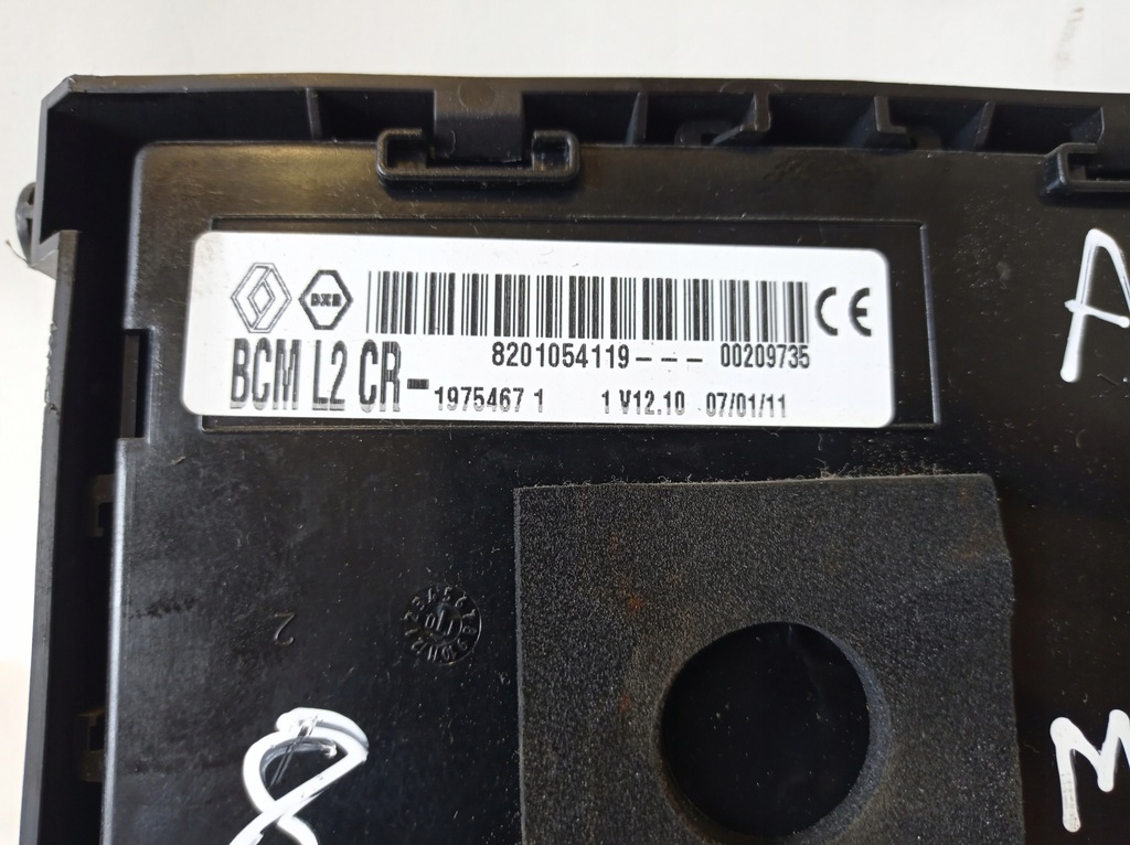 фото №6, Модуль блок керування bcm renault modus 1.2 bcml2cr
