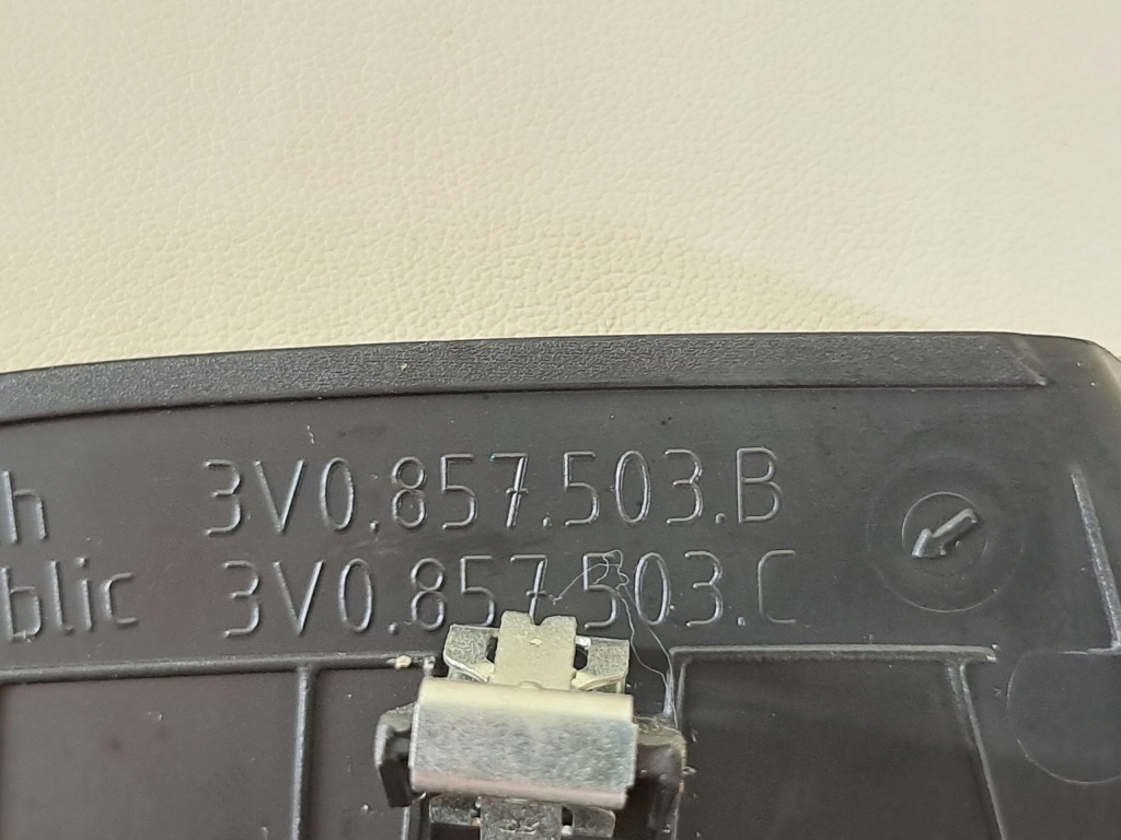 фото №8, Защита заглушка панели консоли левая skoda superb 3 iii 19r