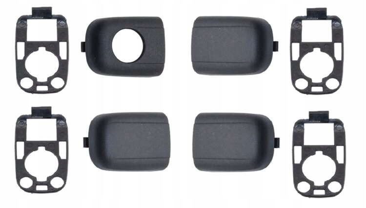 фото №1, Заглушка ручка замок двері 4 szt do citroen c2 c3 02-09 c3 pluriel 03-10