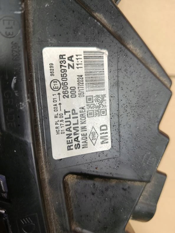 фото №3, Лампа ліва full led renault arkana lift europa комплектна ідеальний стан