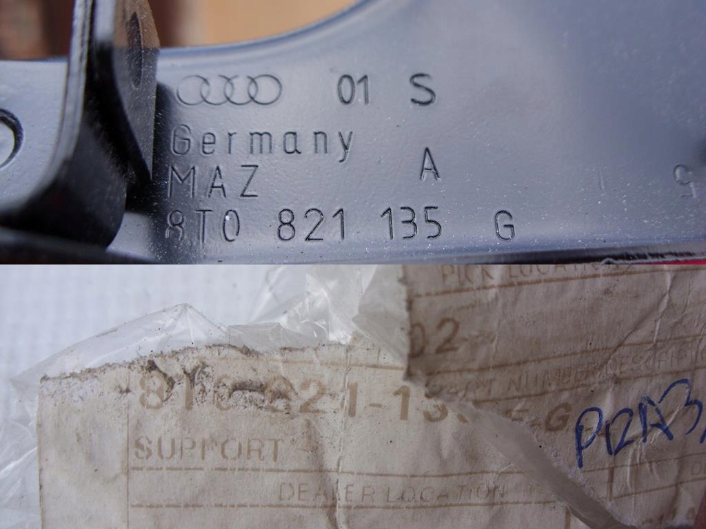 фото №13, Кронштейн кронштейн кронштейн крыла передний audi a5 2008-17 левый