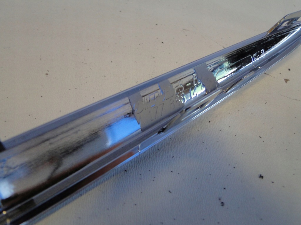 фото №9, Mercedes a w177 177 молдинг левая хром w решётка радиатора amg