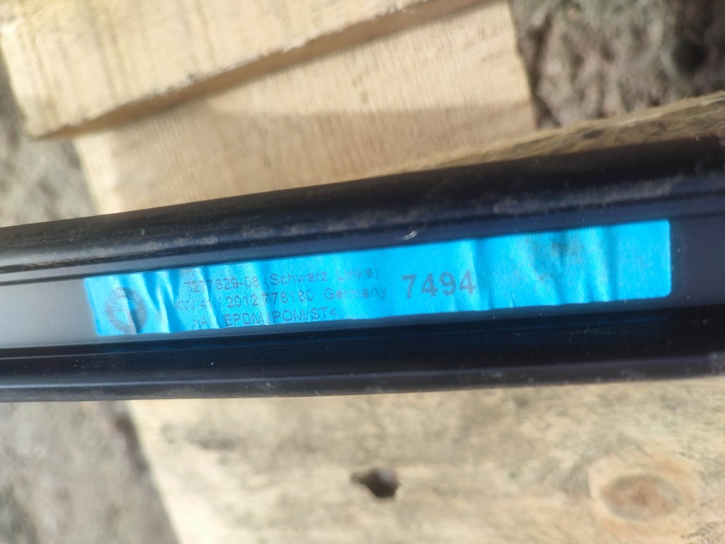 фото №7, Bmw f31 рейлинги кровельные m-pakiet чёрный блеск