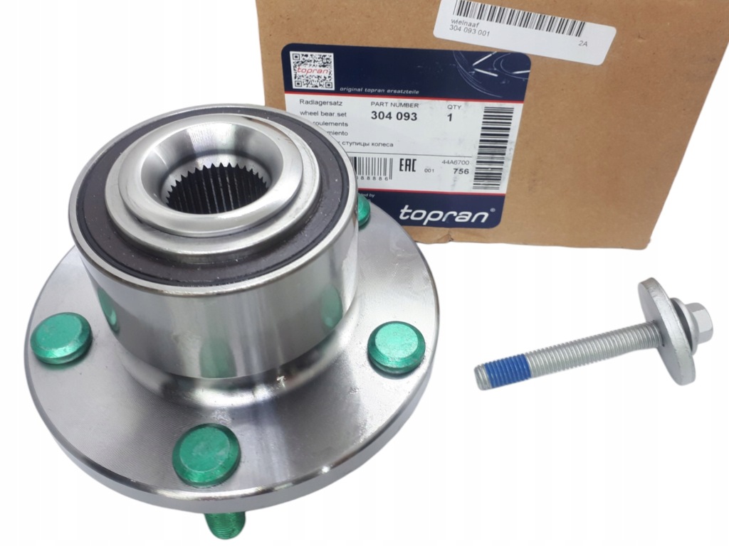 фото №1, Подшипник ступица колеса osi перед topran ford c-max focus c-max focus ii