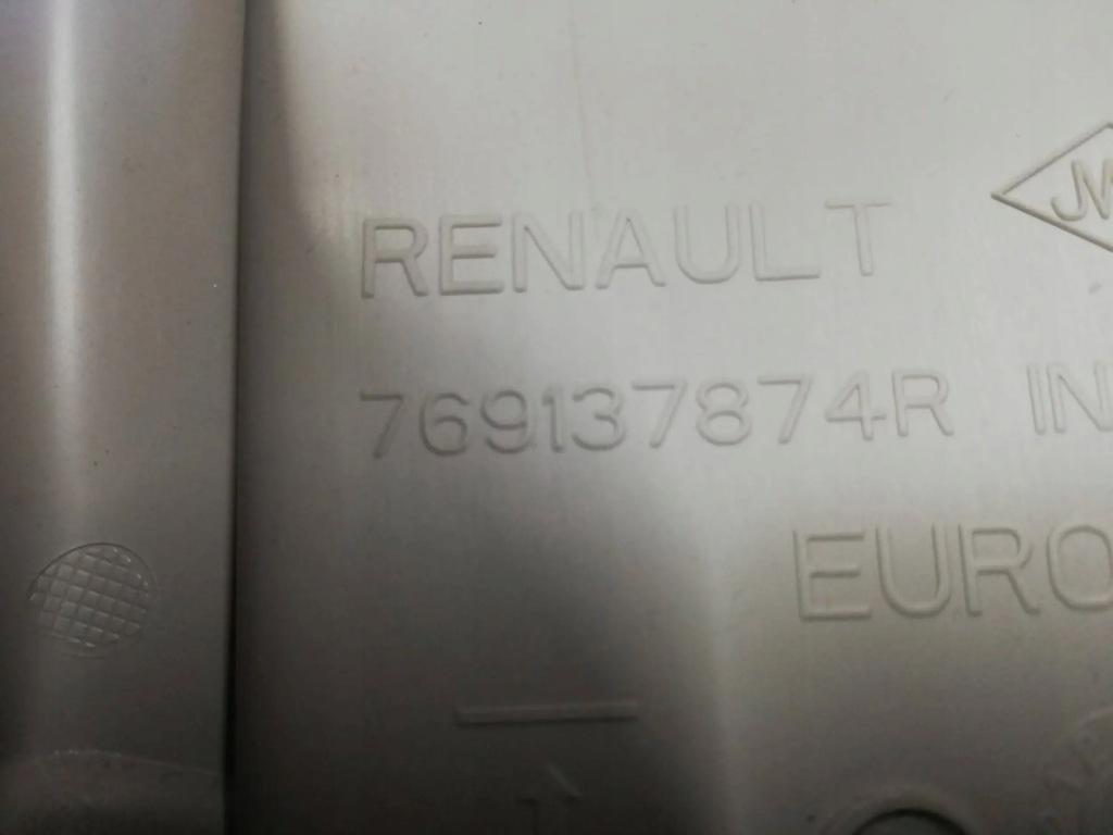 фото №3, Пластик защита стойка правая 769137874r renault zoe i