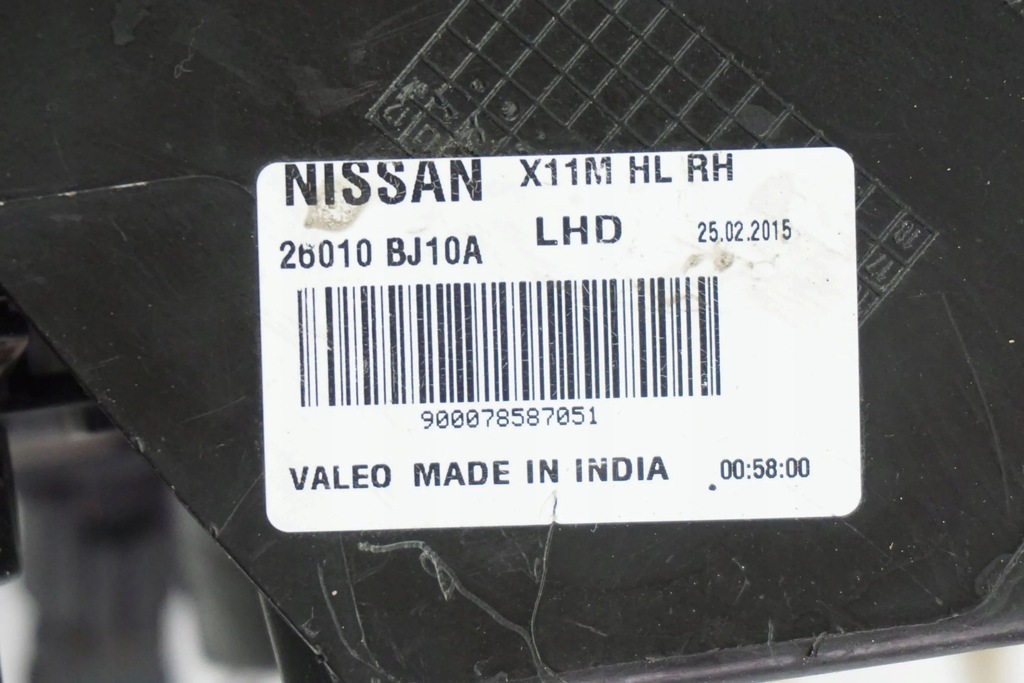 фото №11, Лампа передня права nissan nv200 26010bj10a