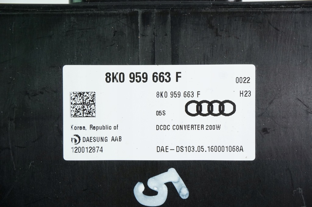 фото №2, Модуль стабилизатор напряжения audi a6 c7 8k0959663f