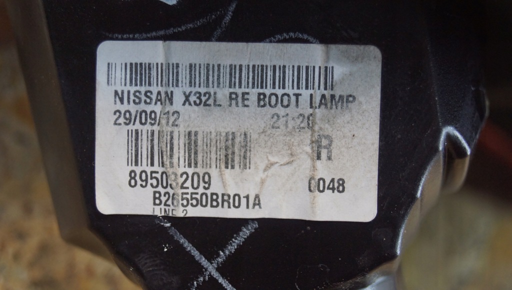 фото №10, Лампа правий задня nissan qashqai j10 lift 26550br01a