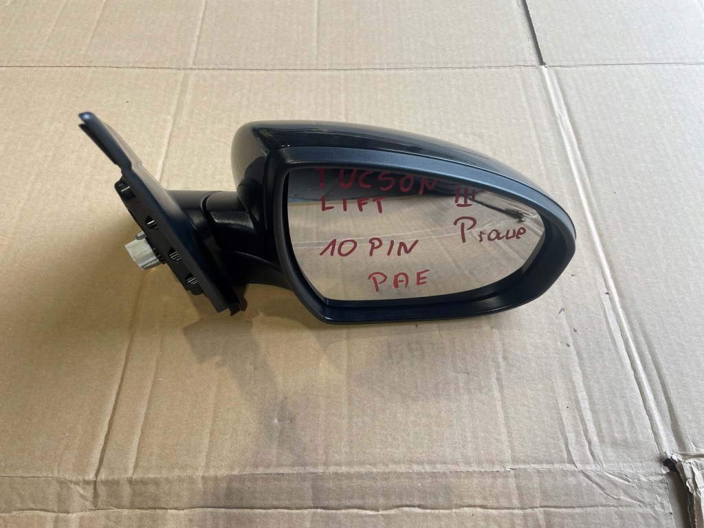 фото №7, Hyundai tucson ii iii 18-21 lift дзеркало ліва pin праве 10 pin europa pae